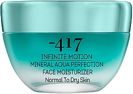 Moisturizing Face Cream for Normal & Dry Skin -417 Infinite Motion Mineral Aqua Perfection Face Moisturizer