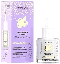 Yolyn Berry Berry Lady Face & Body Illuminator Blueberry Face & Body Shimmer