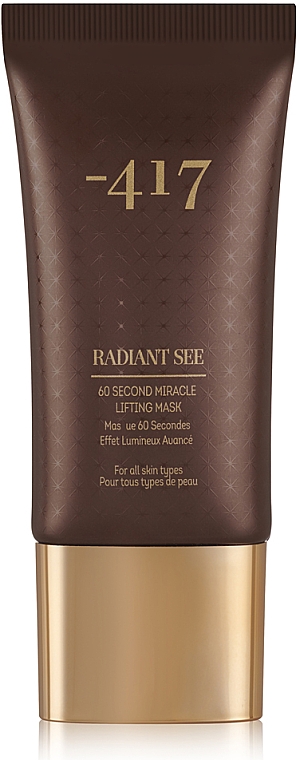 Professional Mask 60 sec. for Skin Radiance - Radiant See 60 Second Miracle Lifting Mask