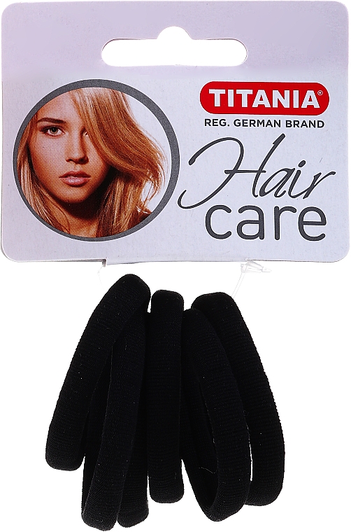 Small Elastic Hair Band, black - Titania