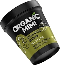 All-in-One Shampoo-Scrub with Sea Salt & Mint Organic Mimi Shampoo Scrub All in One Sea Salt & Mint