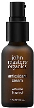 Antioxidant Face Cream "Rose & Apricot" John Masters Organics Antioxidant Cream With Rose & Apricot