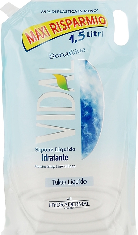 Liquid Soap 'Powder Tenderness' - Vidal Liquid Soap Talco (doypack)