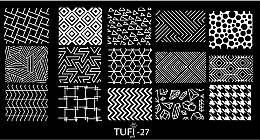 Stamping Plate, No. 27 Tufi Profi Premium