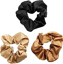 Wide Satin Scrunchie, 3 pcs Revolution Haircare Satin Wide Scrunchies