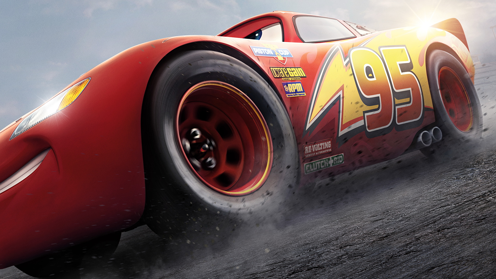 壁紙 19x1080 カーズ3 Lightning Mcqueen 赤 漫画 ダウンロード 写真