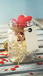 Photo Valentine's Day Jar Heart