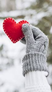 Images Valentine's Day Heart Hands Glove