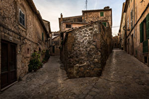 Fotos Mallorca Spanien Haus Straße Valldemossa