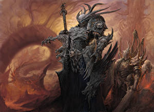 Hintergrundbilder Warhammer Mark of Chaos Dämonen Spiele Fantasy