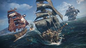 Bilder Schiffe Segeln Skull and Bones E3 2018 Spiele 3D-Grafik