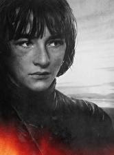 デスクトップの壁紙、、ゲーム・オブ・スローンズ、クローズアップ、若者、顔、Bran Stark, Isaac Hempstead Wright、、有名人