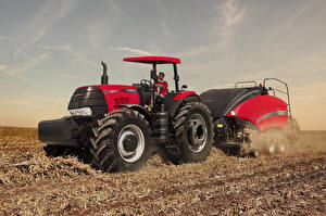 Картинки Поля Сельскохозяйственная техника Трактора 2017-21 Case IH Puma 185 ROPS