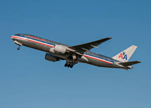 Фото Боинг Самолеты Пассажирские Самолеты 777-200ER, American Airlines Авиация