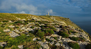 Pictures England Coast Lighthouses Lundy Nature