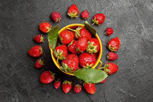 Fonds d'écran Fraises Baie botanique Feuille Nourriture