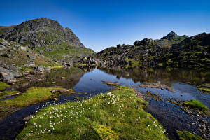 Fotos Norwegen Gebirge See Lofoten Natur