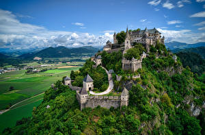 Photo Austria Mountain Castle Hochosterwitz Castle