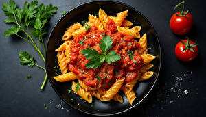 Wallpaper Tomatoes Pasta Frying pan