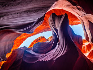 Картинка Штаты Каньон Antelope Canyon