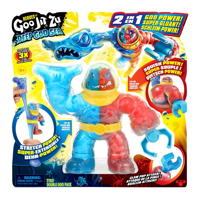 Buy Heroes Of Goo Jitzu Deep Sea Double Goo Attack Pack Assorted ...