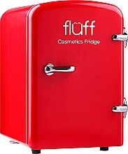 Cosmetische mini koelkast, rood Fluff Cosmetic Fridge