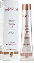 Crème haarkleuring met witte thee en orchidee-extract Green Light Luxury Haircolor Permanent Coloring Cream