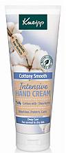 Crème au beurre de karité pour mains Kneipp Cottony Smooth Intensive Hand Cream