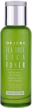 Lotion tonique à l'arbre à thé et à la centella asiatica pour visage Orjena Toner Tea Tree Cica