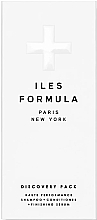 Iles Formula Discovery + Travel Kit Coffret (shampooing/4x9ml + après-shampooing/4x9ml + sérum cheveux/4x9ml + peigne/1pcs)