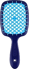 Brosse à cheveux 86SP234 VIT, violet-bleu Janeke Small Superbrush