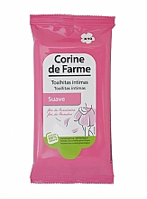 Lingettes d'hygiène intime, 10 pcs Corine De Farme Intimate Soft Wipes