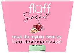 Gezichtsreinigingsmousse "Raspberry & Almond Fluff Facial Cleansing Mousse Raspberry & Almonds