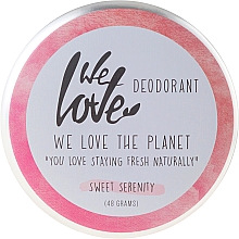 Natuurlijke Crèmedeodorant, Sweet Serenity We Love The Planet Deodorant Sweet Serenity