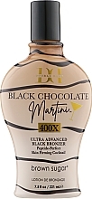 Lotion bronzante au beurre de cacao pour corps Tan Incorporated Martini 400X Double Dark Black Chocolate