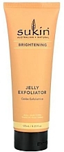 Gel-gommage éclaircissant pour peaux ternes Sukin Brightening Jelly Exfoliator