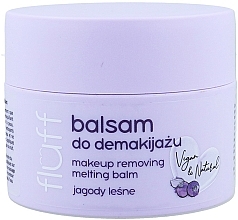 Fluff Makeup Remover Balm Wild Blueberries Make-Up Remover