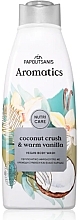 Gel douche Papoutsanis Aromatics Coconut Crush & Warm Vanilla Body Wash