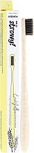 Tarwestro Tandenborstel , medium WoodyBamboo Toothbrush EcoYellow Medium