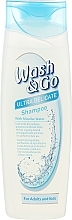 Shampooing à l'eau micellaire pour tous types de cheveux Wash&Go Ultra Delicate Shampoo With Micellar Water