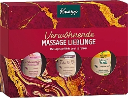 Kneipp Massage Oil Gift Set Set (huile massage/3x20ml)