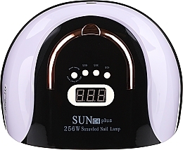 Lampe UV/LED, noir-blanc SUN C4 Plus 256W UVLED Nail Lamp