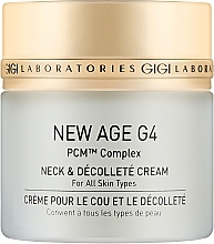 Verstevigende Crème voor Hals en Decolleté Gigi New Age G4 Neck & Decollete Cream