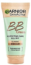 Garnier Skin Active BB Cream Perfecting Care All-In-1 Classic BB crème pour visage