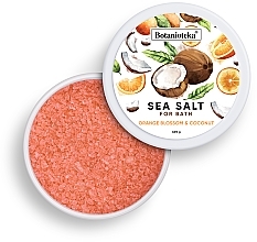 Badzout, Oranjebloesem en Kokos Botanioteka Orange Blossom & Coconut Bath Salt