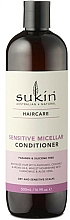 Après-shampooing micellaire à l'huile d'avocat et coco Sukin Sensitive Micellar Conditioner