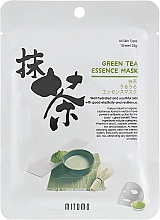 Gezichtsmasker Met Groene Theeblaadjes Mitomo Green Tea Essence Mask