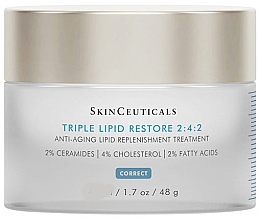 Crème anti-rides régénérante et nourrissante SkinCeuticals Triple Lipid Restore 2:4:2