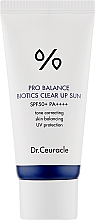 Probiotyczny krem rozњwietlaj№cy do opalania Dr.Ceuracle Pro Balance Biotics Clear Up Sun SPF50+