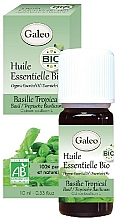 Biologische Etherische Olie van Tropische Basilicum Galeo Organic Essential Oil Basilic Tropical